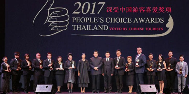 Thailand announces 14 Thai tourism favourites as voted by Chinese visitors