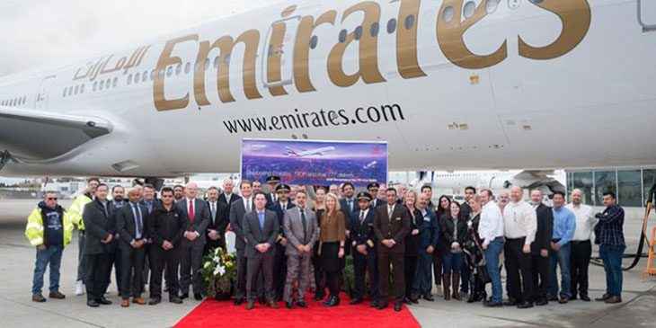 Emirates Airline acquires last ordered Boeing 777-300ER aircraft