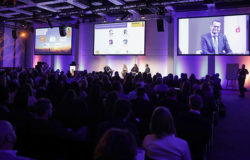 Leading figures from the international travel industry at the ITB Berlin Convention