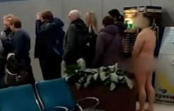 “It’s easier to fly nude”: Naked man attempts to board plane in Moscow airport
