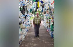 Plastic Ocean Arch in Seychelles showcases harsh reality of ocean pollution