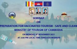 Seminar Invitation: Preparation for Vaccinated Tourism – Safe and Clean Cambodia