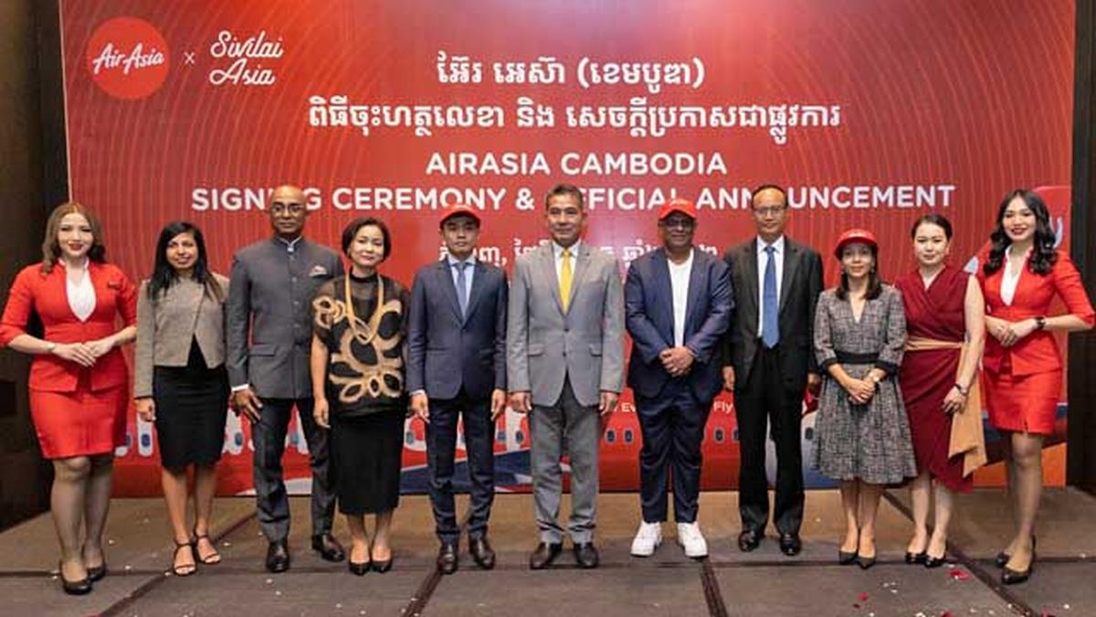 AirAsia launches new low-cost airline in Cambodia
