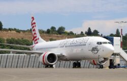 Virgin Australia receives first Boeing 737-8 of 33 new MAX family aircraft